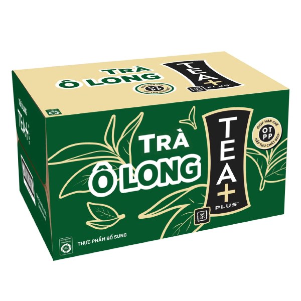 Trà Olong Tea Plus Thùng 24 Chai 450Ml