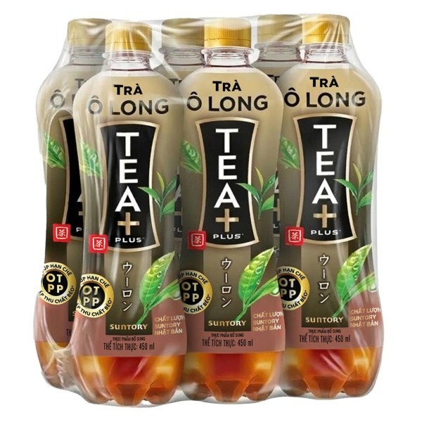Trà Ô Long Tea Plus Lốc 6 Chai 450Ml