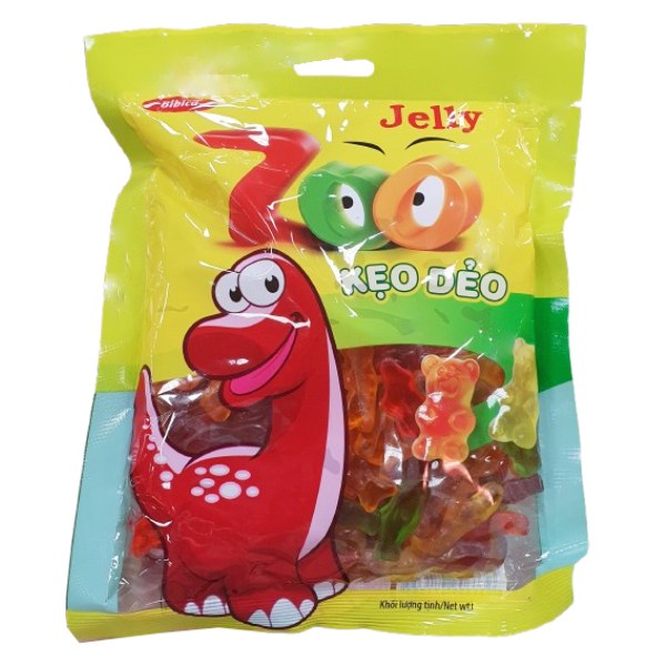 Kẹo Dẻo Zoo Áo Dầu Túi 200G