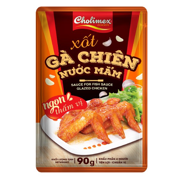 Xốt Gà Chiên Nước Mắm Cholimex Gói 90G