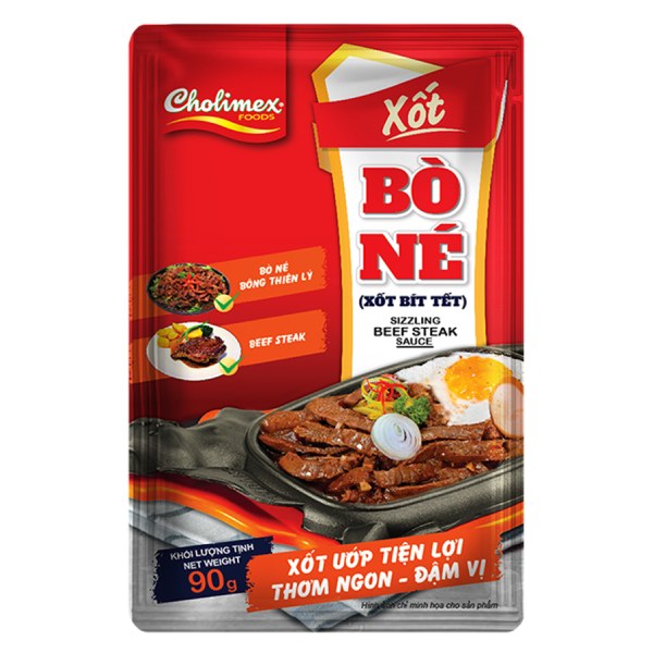 Xốt Bò Né Cholimex Gói 90G