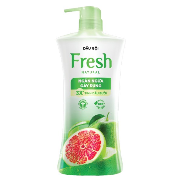 Dầu Gội Fresh Tinh Dầu Bưởi Ngăn Gãy Rụng Chai 900G