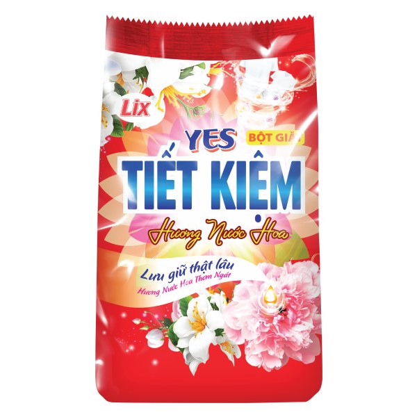 Bột Giặt Lix Yes Hương Nước Hoa Túi 5.5Kg