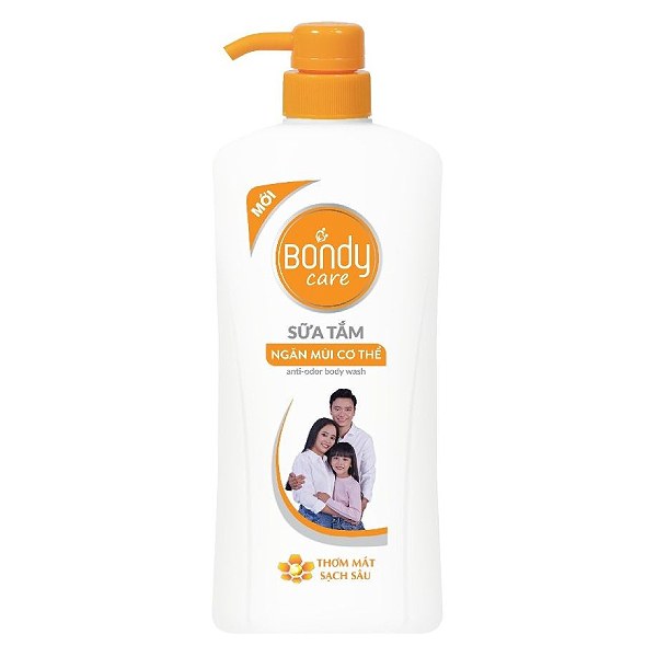 Sữa Tắm Bondy Care Ngăn Mùi Cơ Thể 650G