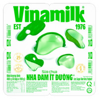 Lốc 4 Sữa Chua Ăn Vinamilk Nha Đam Ít Đường 100G