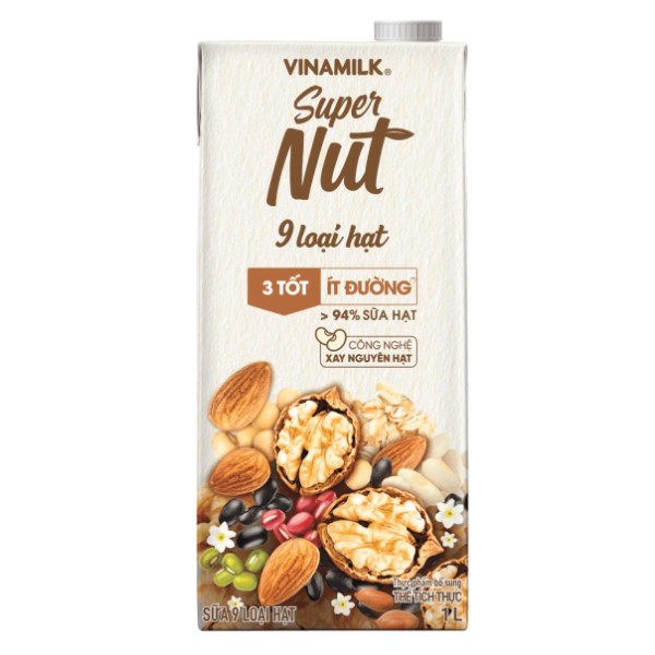 Sữa 9 Loại Hạt Vinamilk Super Nut 1L