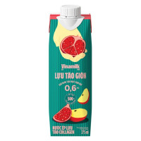 (Only Emartmall) Nước Ép Vinamilk Lựu Táo Collagen Hộp 275Ml