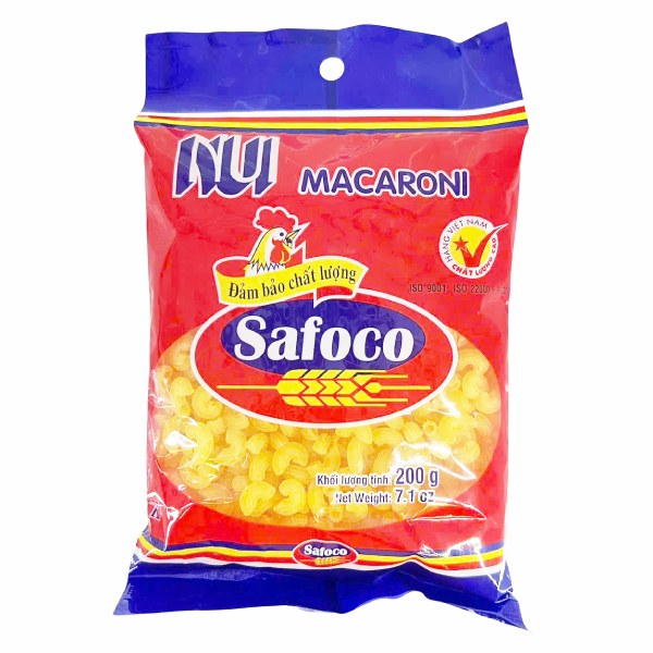Nui Safoco Hình Tôm Khô Gói 200G