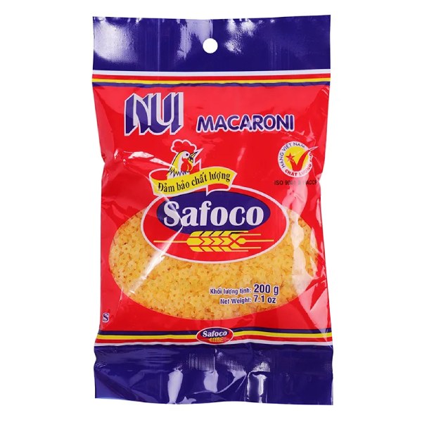Nui Safoco Hình Sao Gói 200G