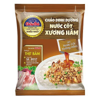 Cháo Dinh Dưỡng Gấu Đỏ Nước Cốt Xương Hầm Thịt Bằm Gói 57G