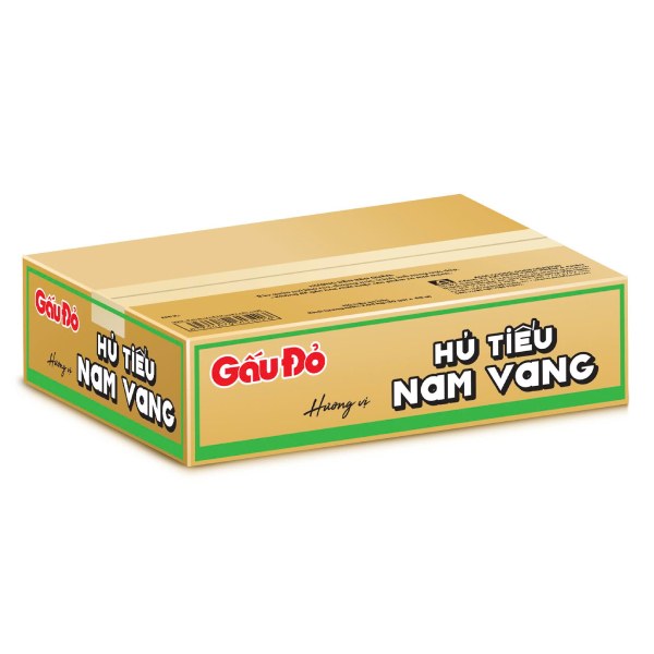 Hủ Tiếu Nam Vang Gấu Đỏ Thùng 30 Gói 68G