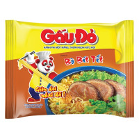 (Only Emartmall) Mì Gấu Đỏ Bò Bít Tết Gói 63G