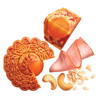 Bánh Trung Thu Kinh Đô Thập Cẩm Jambon 1 Trứng 150G