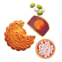 Bánh Trung Thu Kinh Đô Khoai Môn Hạt Sen 2 Trứng 210G