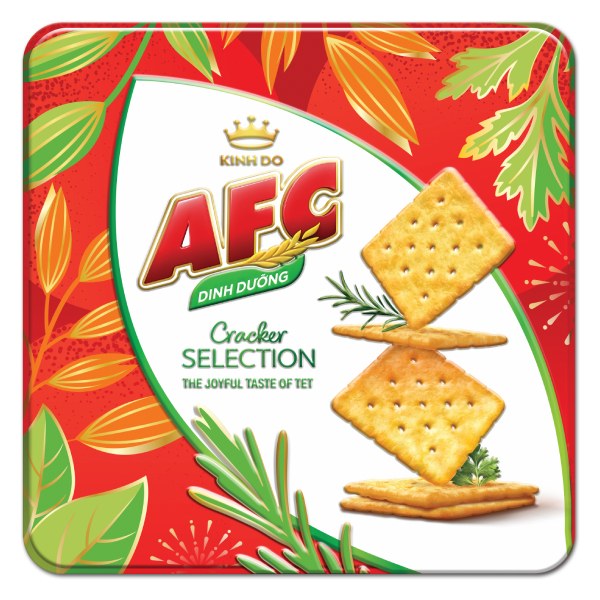 Bánh AFC Dinh Dưỡng Thập Cẩm Hộp Thiếc 387.9G