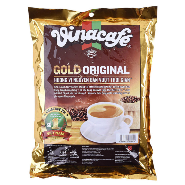 Cà Phê Sữa Vinacafe Gold Original 24 Gói*20G