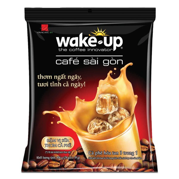 Cà Phê Wake Up Sài Gòn 24 Gói*19G