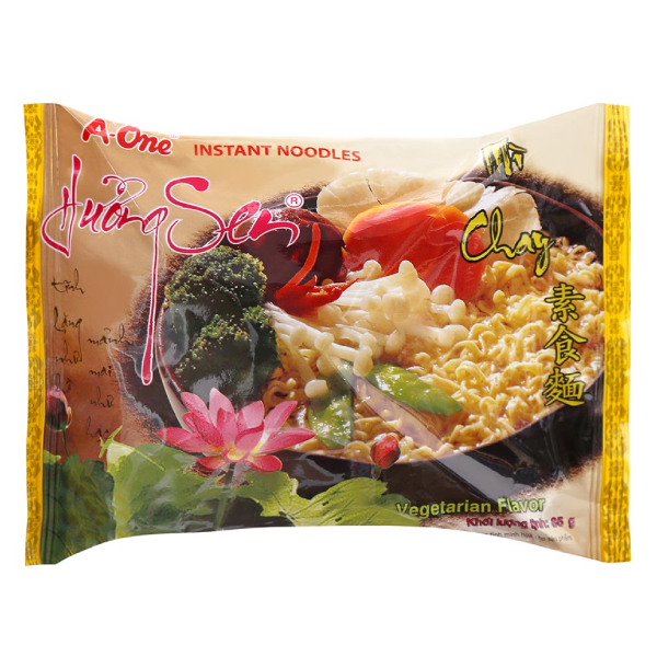 Mì A-One Hương Sen Chay 85G