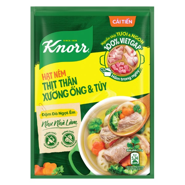 Hạt Nêm Knorr Thịt Thăn Xương Ống Tủy 170G