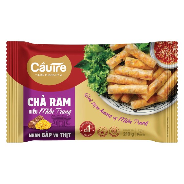 (Only Emartmall) Chả Ram Cầu Tre Kiểu Miền Trung Bắp Thịt 210G