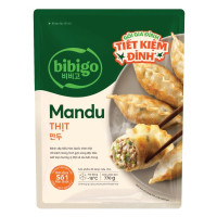 (Only Emartmall) Bánh Xếp Mandu Bibigo Thịt Gói 770G