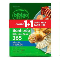 (Only Emartmall) Lô 1+1 Bánh Xếp Bibigo 365 Hải Sản Thập Cẩm 250G