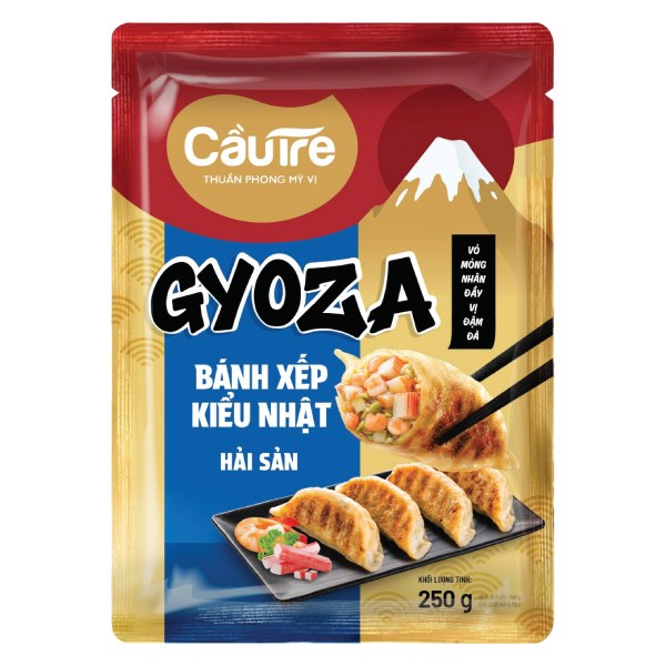 Bánh Xếp Kiểu Nhật Gyoza Hải Sản Cầu Tre Gói 250G