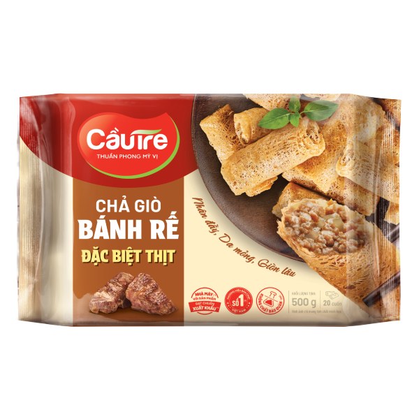 Chả Giò Rế Cầu Tre Đặc Biệt Thịt 500G
