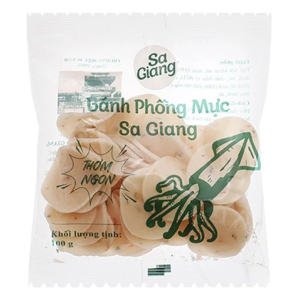 Bánh Phồng Mực Sa Giang 100G