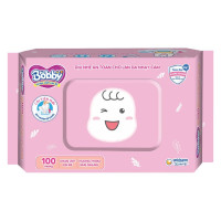 (Only Emartmall) Khăn Ướt Bobby Care Có Hương 100 Miếng