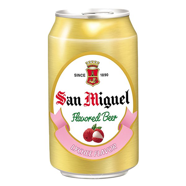 Bia Trái Cây San Miguel Vị Vải Lon 330Ml 
