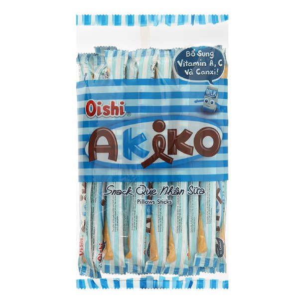 Bánh Que Akiko Nhân Sữa 140G