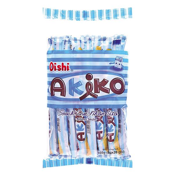 Bánh Que Akiko Nhân Sữa 140G