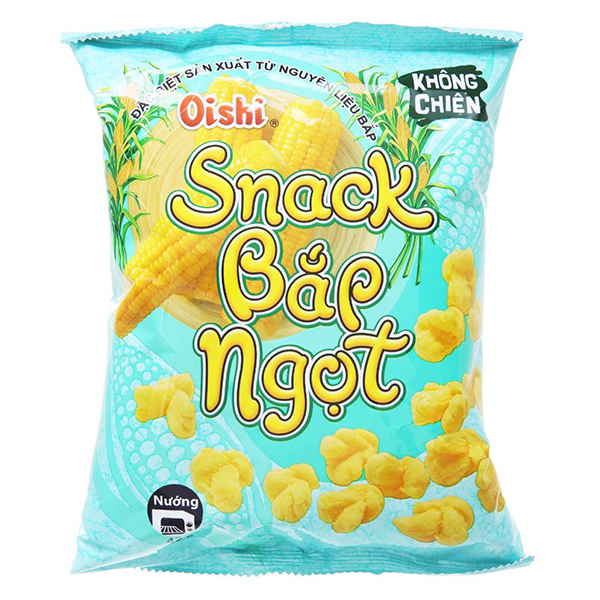 Snack Oishi Bắp Ngọt Gói 35G