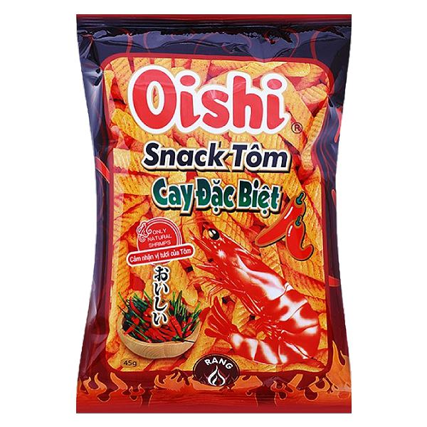 Snack Oishi Tôm Cay Đặc Biệt 42G