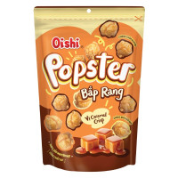 Snack Oishi Bắp Rang Caramel Crisp Gói 60G