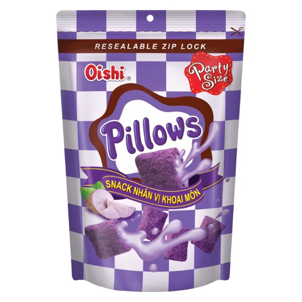 Snack Pillows Nhân Khoai Môn Gói 75G