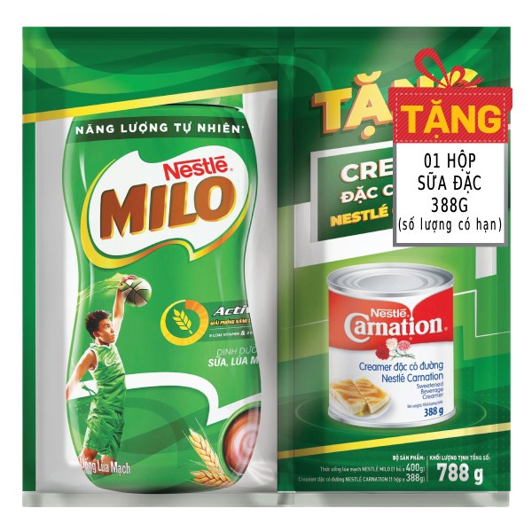 Thức Uống Lúa Mạch Milo Hộp 400G