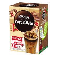 Cà Phê Nescafe 3IN1 Sữa Đá 24G*10 Gói