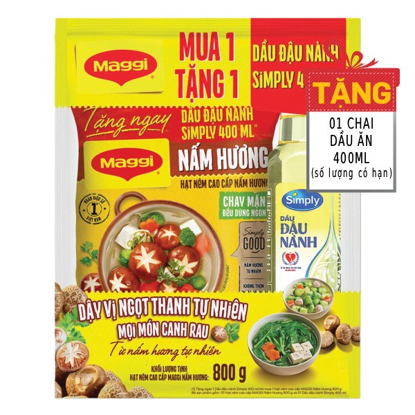 Hạt Nêm Nấm Hương Maggi 800G