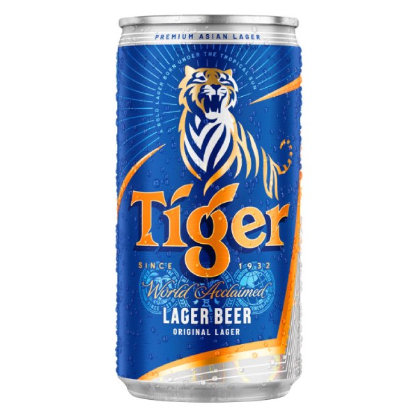Bia Tiger Coolpack Lon 250Ml