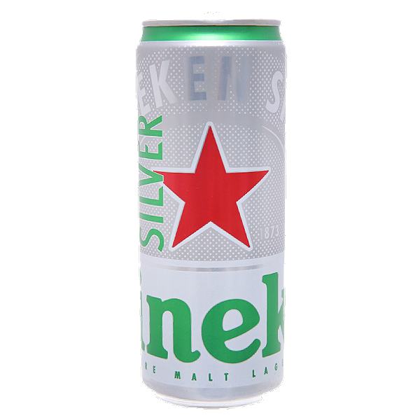 Bia Heineken Silver Lon 330Ml