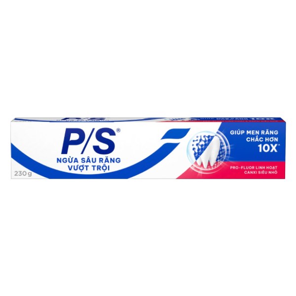 Kem Đánh Răng P/S Ngừa Sâu Răng Vượt Trội 230G