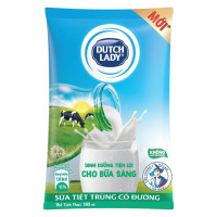 (Only Emartmall) Sữa Tiệt Trùng Dutch Lady Có Đường Bịch 180Ml
