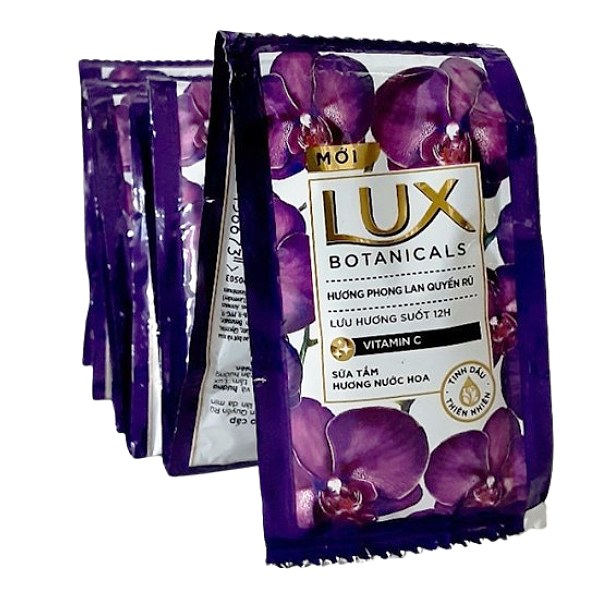 Lô 12 Sữa Tắm Lux Phong Lan Quyến Rũ Gói 6G