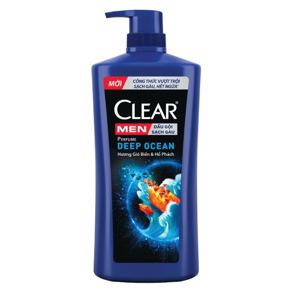Dầu Gội Clear Men Perfume Deep Ocean 600G