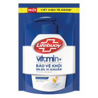 Nước Rửa Tay Lifebuoy Vitamin Dưỡng Ẩm Túi 400G