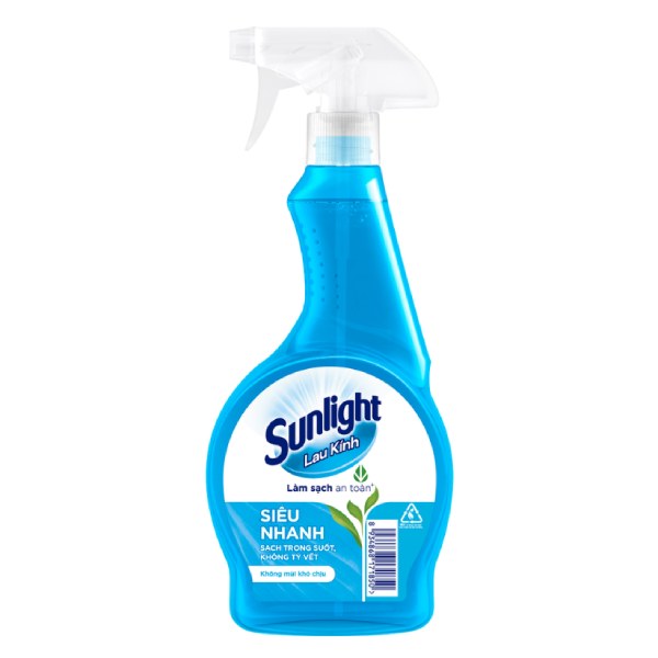 Nước Lau Kính Sunlight Siêu Nhanh Chai 520Ml
