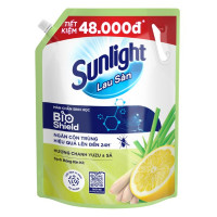 (Only Emartmall) Nước Lau Sàn Sunlight Chanh Yuzu Và Sả Túi 3.4Kg