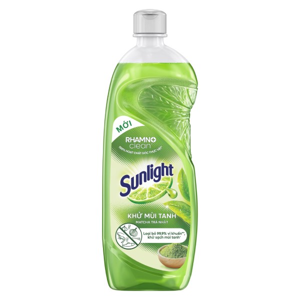 Nước Rửa Chén Sunlight Trà Xanh Chai 750G